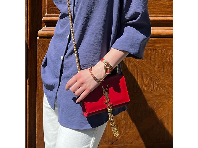 Kelly-Uhr von Hermès. Golden - Ansicht 2
