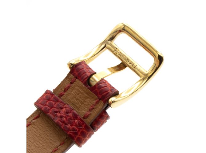 Kelly-Uhr von Hermès. Golden - Ansicht 8