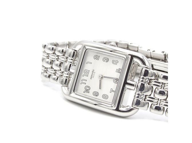 Hermès new battery, and comes with a one-year seller's warranty from the date of purchase Silvery - view 6