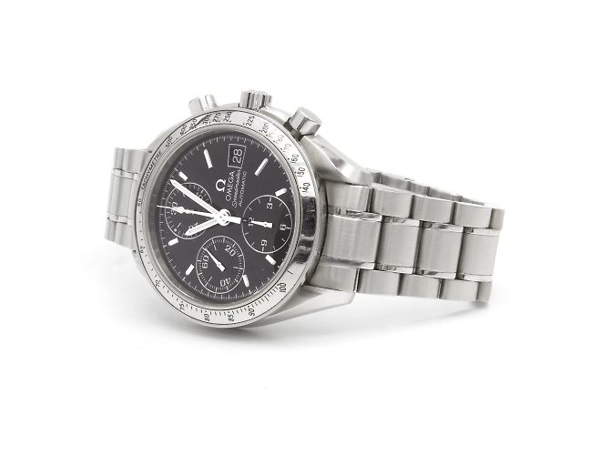 Relógio automático Omega Speedmaster em aço Prata - vista 3