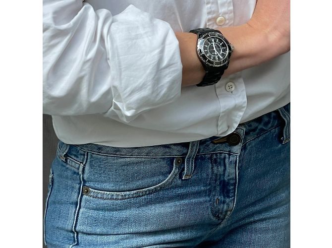 Reloj automático Chanel J12. Negro - vista 5