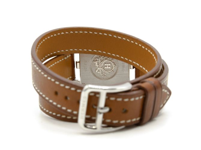 Reloj de dama Hermès "Cape Cod" modelo CC1.210 Plata - vista 4
