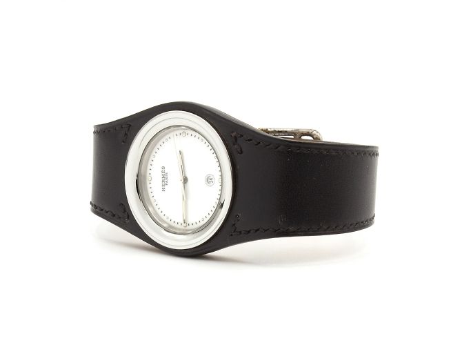 Harnais-Uhr (HA1.710) von Hermès Schwarz - Ansicht 3