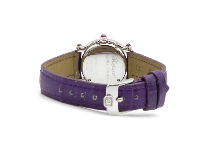 Chopard Happy Sport Uhr aus Stahl. Silber - Ansicht 3