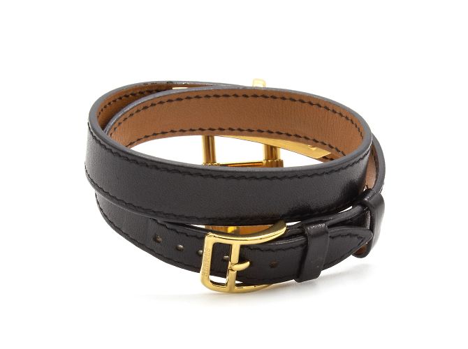 Kelly-Uhr von Hermès. Golden - Ansicht 3