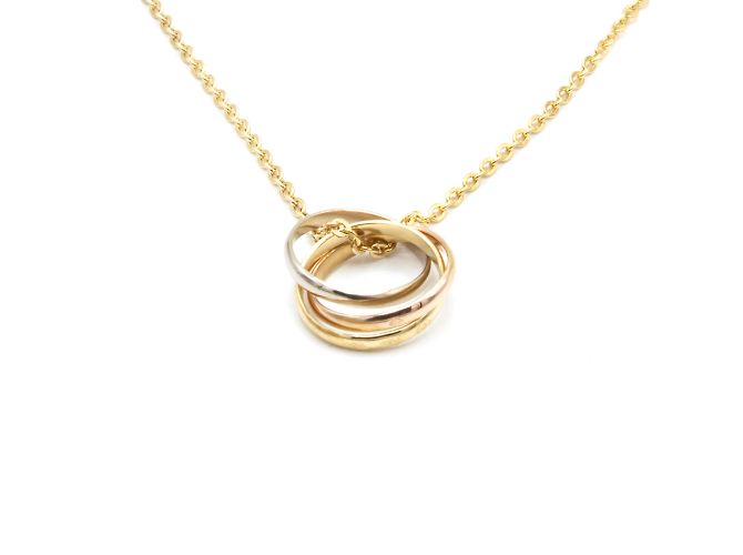Collana Trinity di Cartier D'oro - vista 2