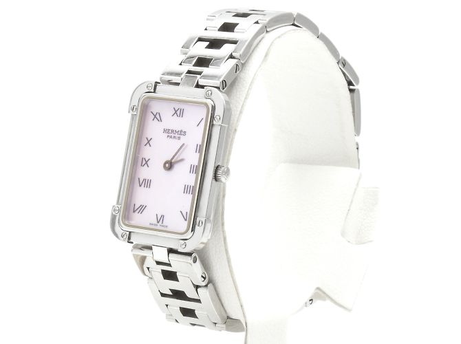 Reloj "Croisière" de Hermès Plata - vista 2