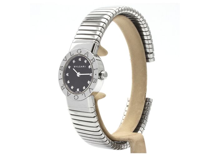 Relógio Bulgari, modelo Tubogas em aço. - vista 2