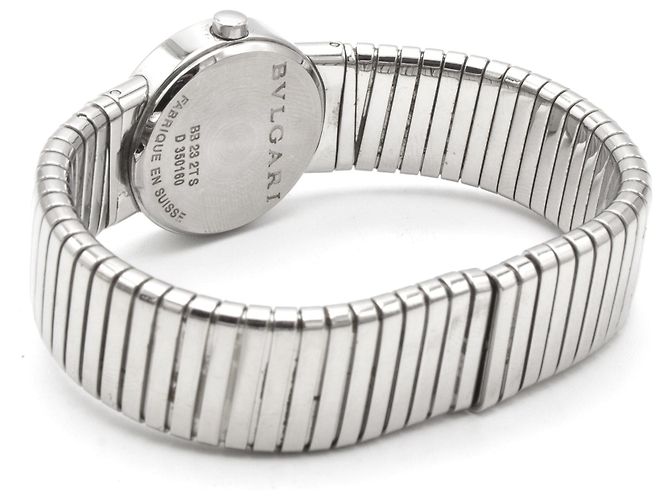 Relógio Bulgari, modelo Tubogas em aço. - vista 4