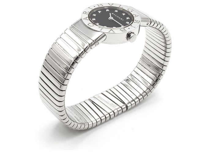 Relógio Bulgari, modelo Tubogas em aço. - vista 5