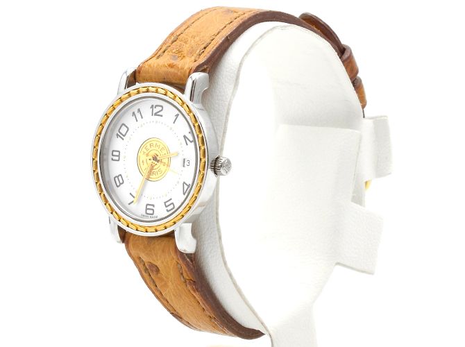 Orologio Sellier di Hermès. D'oro - vista 2