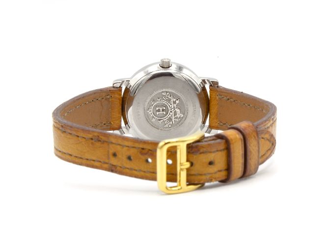 Orologio Sellier di Hermès. D'oro - vista 3