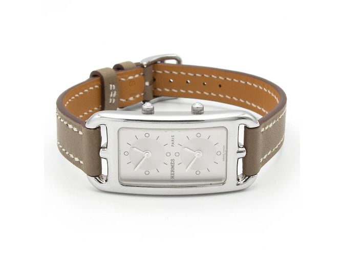 Hermès Relógio Hermes Cape Cod CC3.210. Prata - vista 3