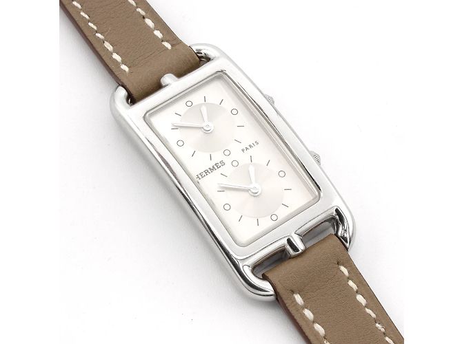 Hermès Relógio Hermes Cape Cod CC3.210. Prata - vista 4