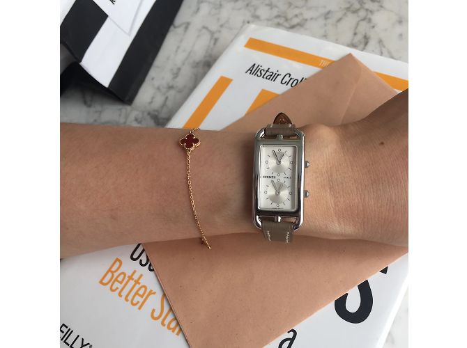 Hermès Relógio Hermes Cape Cod CC3.210. Prata - vista 7