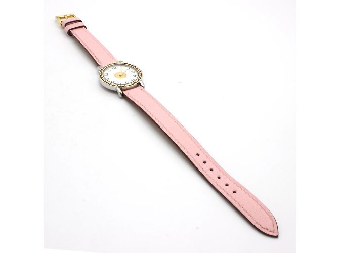 Hermès Sellier Uhr. Golden - Ansicht 5