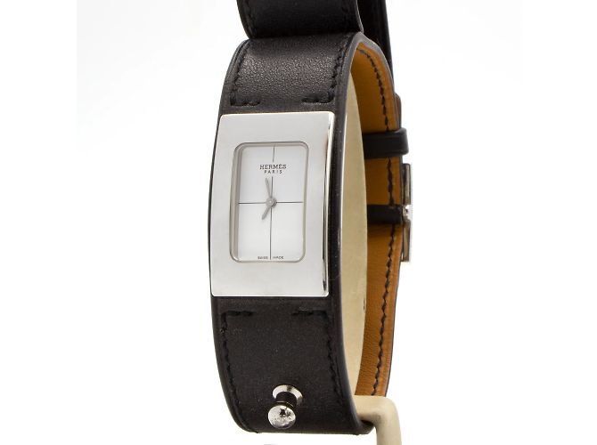 Hermès Uhr "Cherche Midi". Schwarz - Ansicht 3