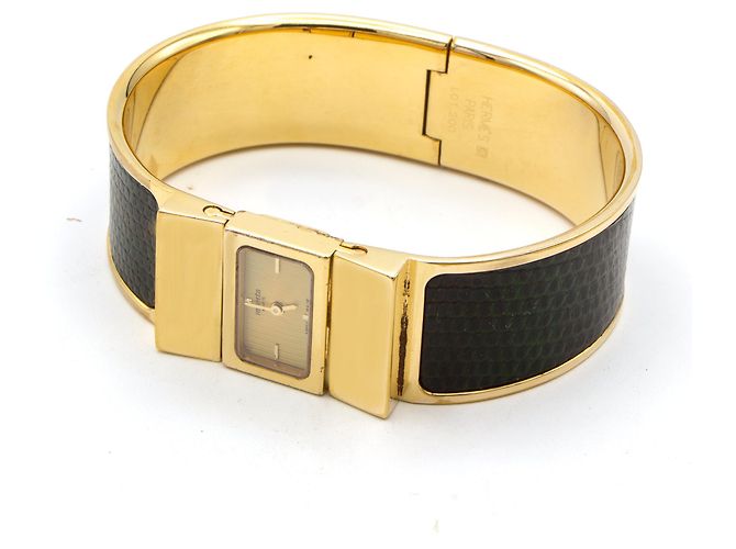Hermès Bellissimo orologio Hermes Loquet, modello LO1.210 per donne D'oro - vista 3