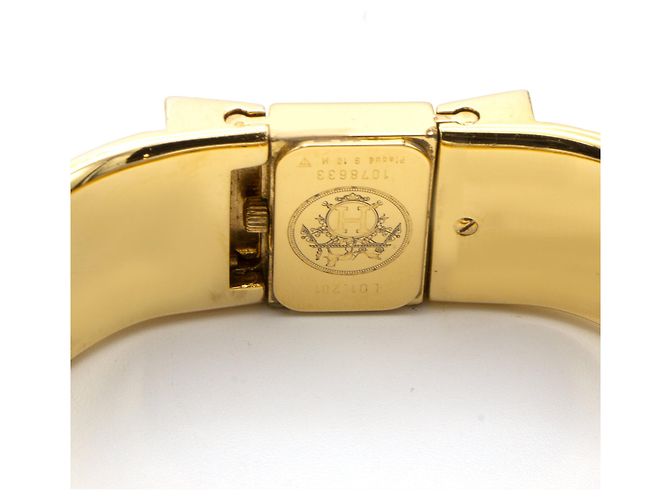 Hermès Bellissimo orologio Hermes Loquet, modello LO1.210 per donne D'oro - vista 4
