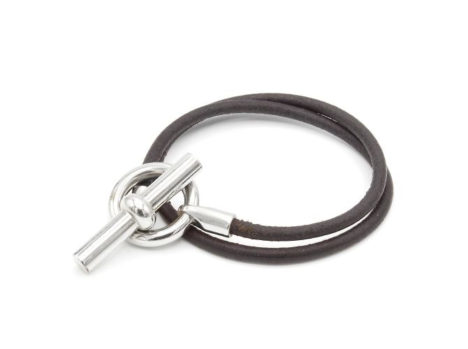 Pulseira Glénan Hermès; Preto - vista 2