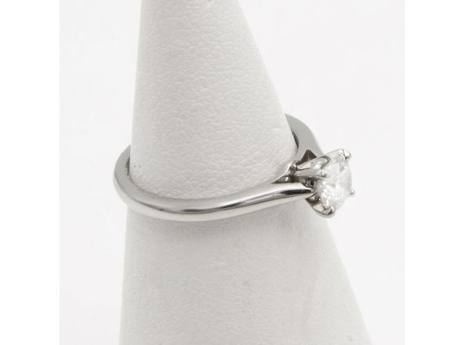 Cartier Solitaire 1895 Ring. Silber - Ansicht 2