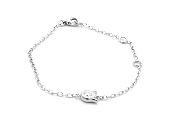 Bracciale Cartier in oro bianco 18K. Argento - vista 4