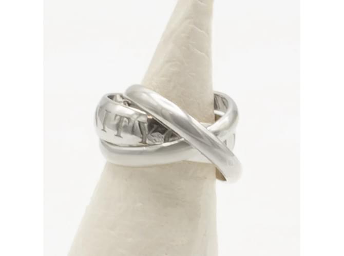 Anello Cartier "Oro, Amore e Trinity". Argento - vista 3