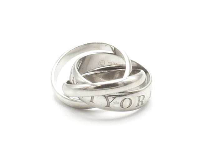 Anello Cartier "Oro, Amore e Trinity". Argento - vista 4