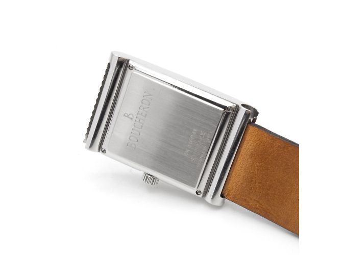 Boucheron-Uhr, großes Modell "Reflet". Silber - Ansicht 7