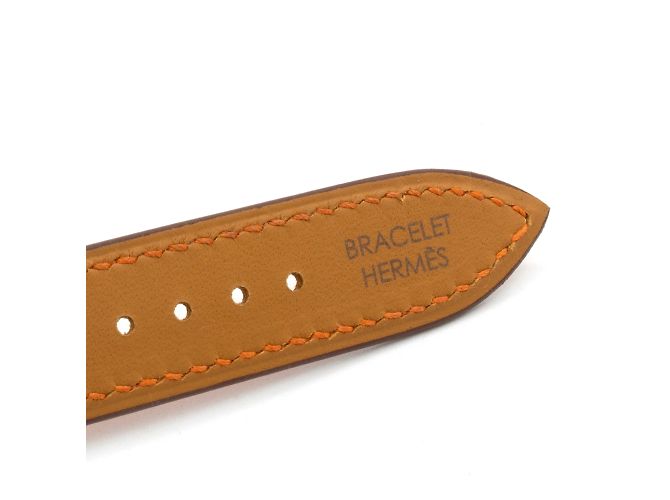 Hermès Superbo orologio da donna Hermes Médor placcato oro. D'oro - vista 4