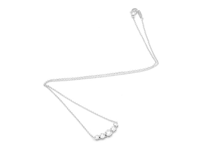 Collana "Jazz" di Tiffany & Co in platino. Argento - vista 3