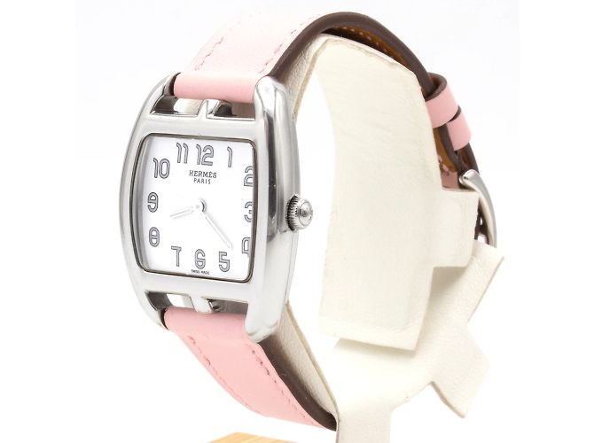 Reloj Tonneau Cape Cod de Hermès. Plata - vista 2