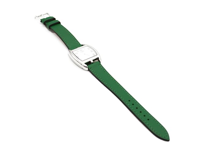 Cape Cod Tonneau Uhr von Hermès. Silber - Ansicht 2