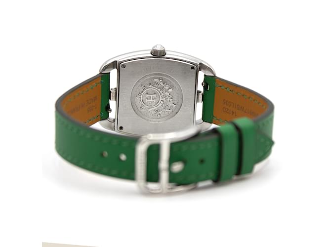 Cape Cod Tonneau Uhr von Hermès. Silber - Ansicht 4