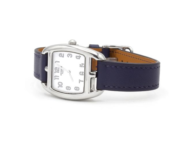 Reloj Tonneau Cape Cod de Hermès. Plata - vista 3