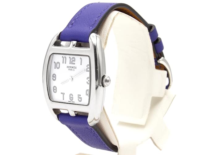 Cape Cod Tonneau Uhr von Hermès. Silber - Ansicht 2