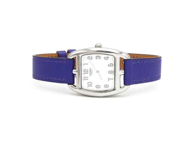 Cape Cod Tonneau Uhr von Hermès. Silber - Ansicht 3