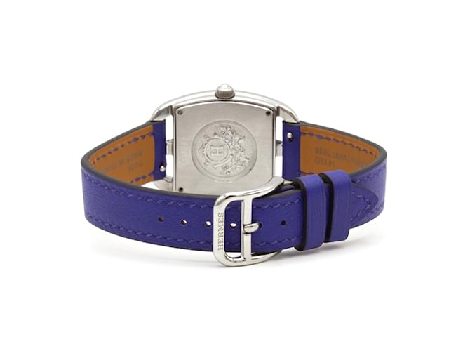 Cape Cod Tonneau Uhr von Hermès. Silber - Ansicht 4