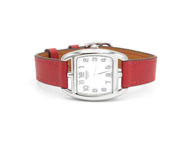 Reloj Tonneau Cape Cod de Hermès. Plata - vista 3