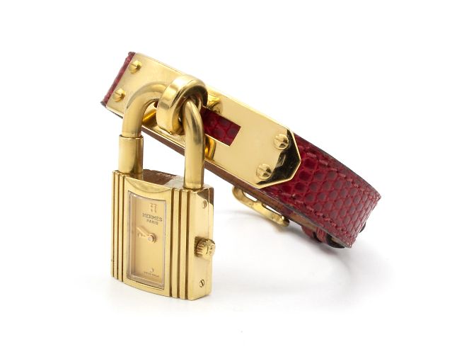 Orologio Kelly di Hermès. D'oro - vista 2
