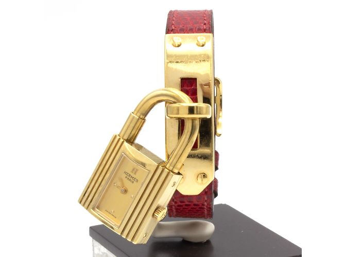 Orologio Kelly di Hermès. D'oro - vista 3