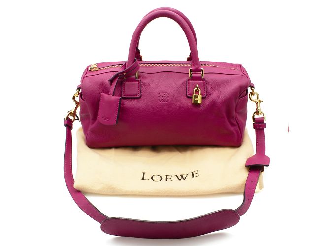 Bellissima borsa Loewe Amazona. Porpora - vista 2