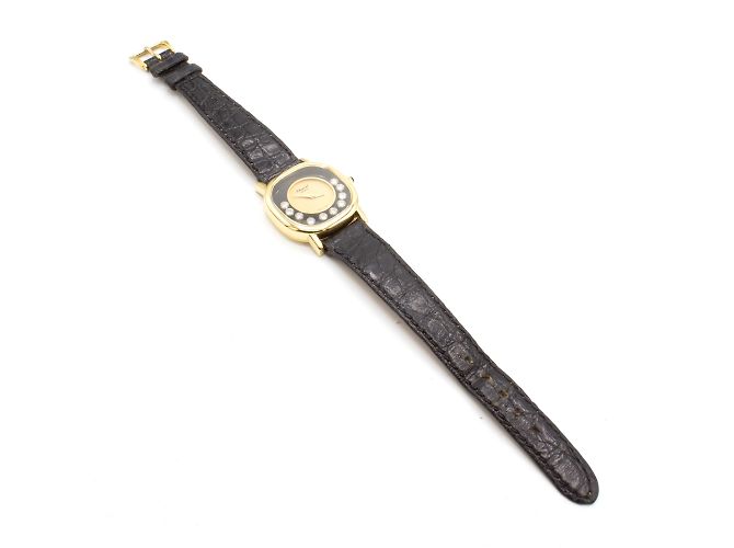 Chopard-Uhr, Happy Diamonds-Kollektion. Golden - Ansicht 5