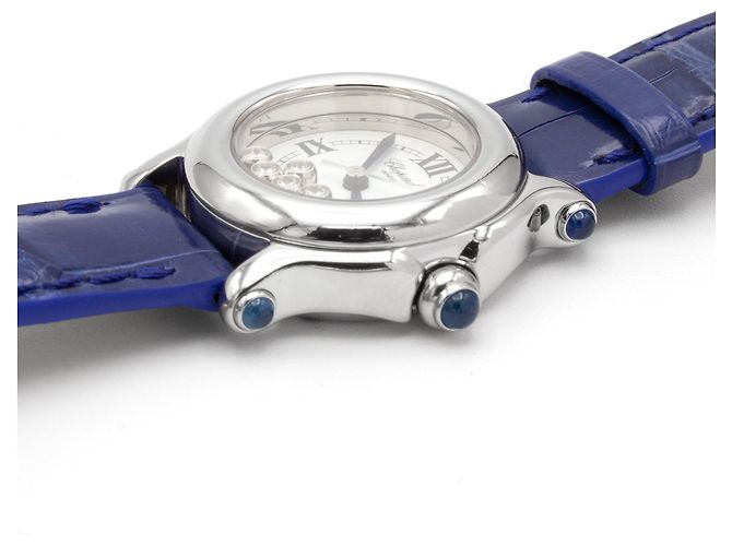Chopard Happy Sport Uhr aus Stahl. Silber - Ansicht 3