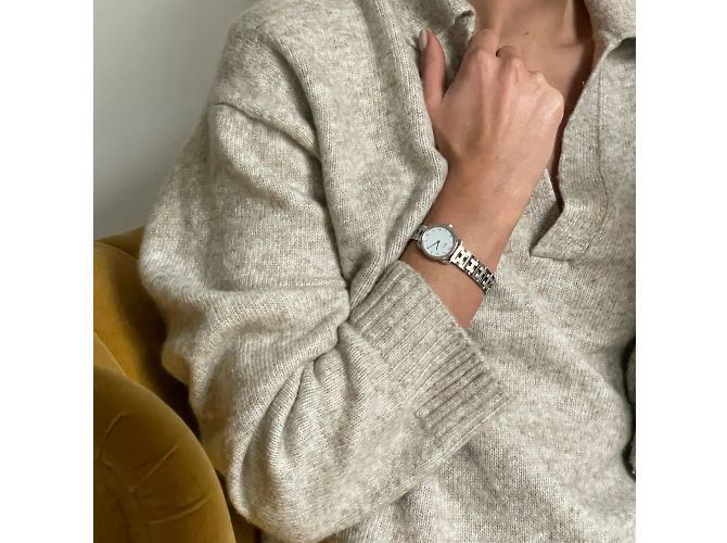 Reloj de mujer Hermès Arceau (AR3.210). Plata - vista 3