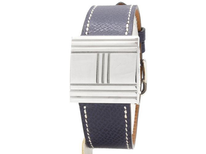Reloj Hermès Glissade (modelo GL1.510). Plata - vista 3