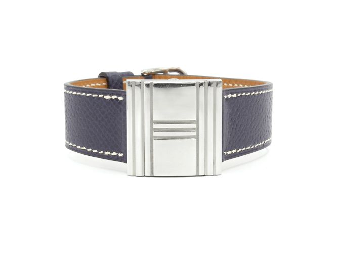 Reloj Hermès Glissade (modelo GL1.510). Plata - vista 4