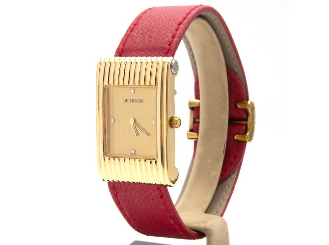 Boucheron Uhr, Modell Reflet Golden - Ansicht 3