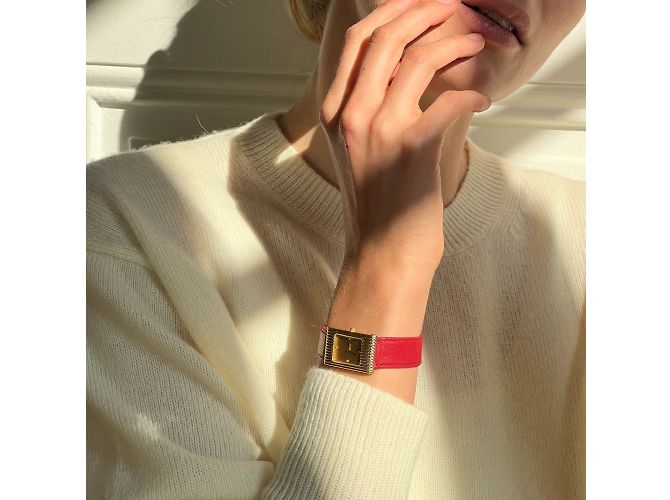 Boucheron Uhr, Modell Reflet Golden - Ansicht 6