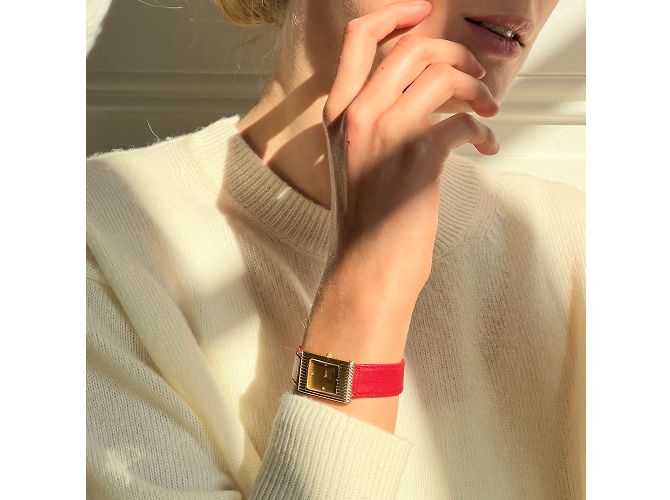 Boucheron Uhr, Modell Reflet Golden - Ansicht 7
